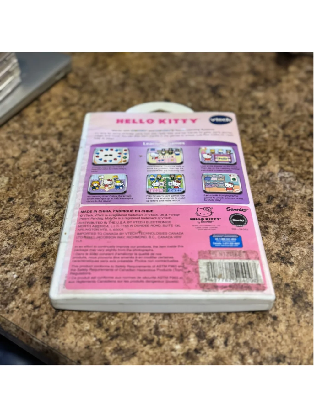 VTech Hello Kitty Birthday Party MobiGo Learning Game New Sealed